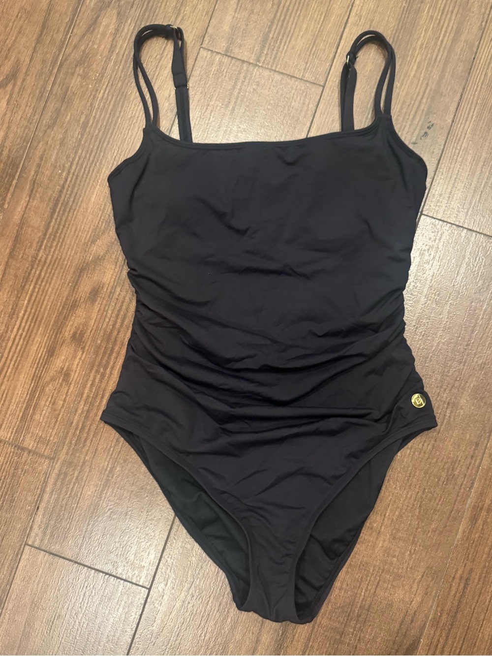 Bleu Rod Beattie THE KORE SCOOP NECK ONE-PIECE SWIMSUIT-black